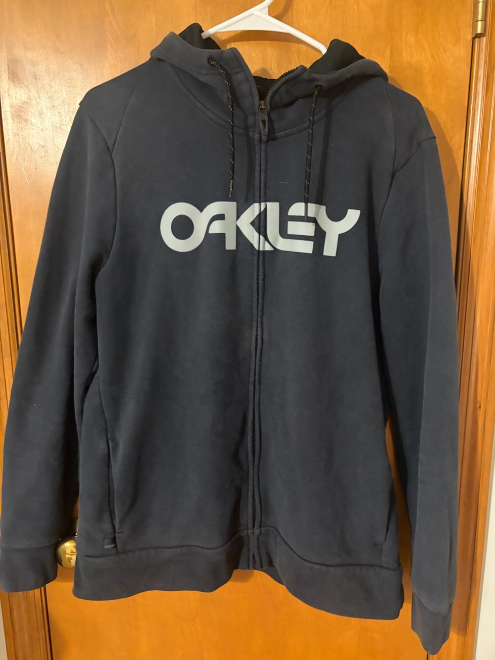 Large Oakley Men's Full-Zip Hoodie